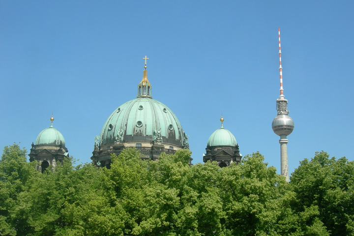 Berliner Dom and Fernsehturm